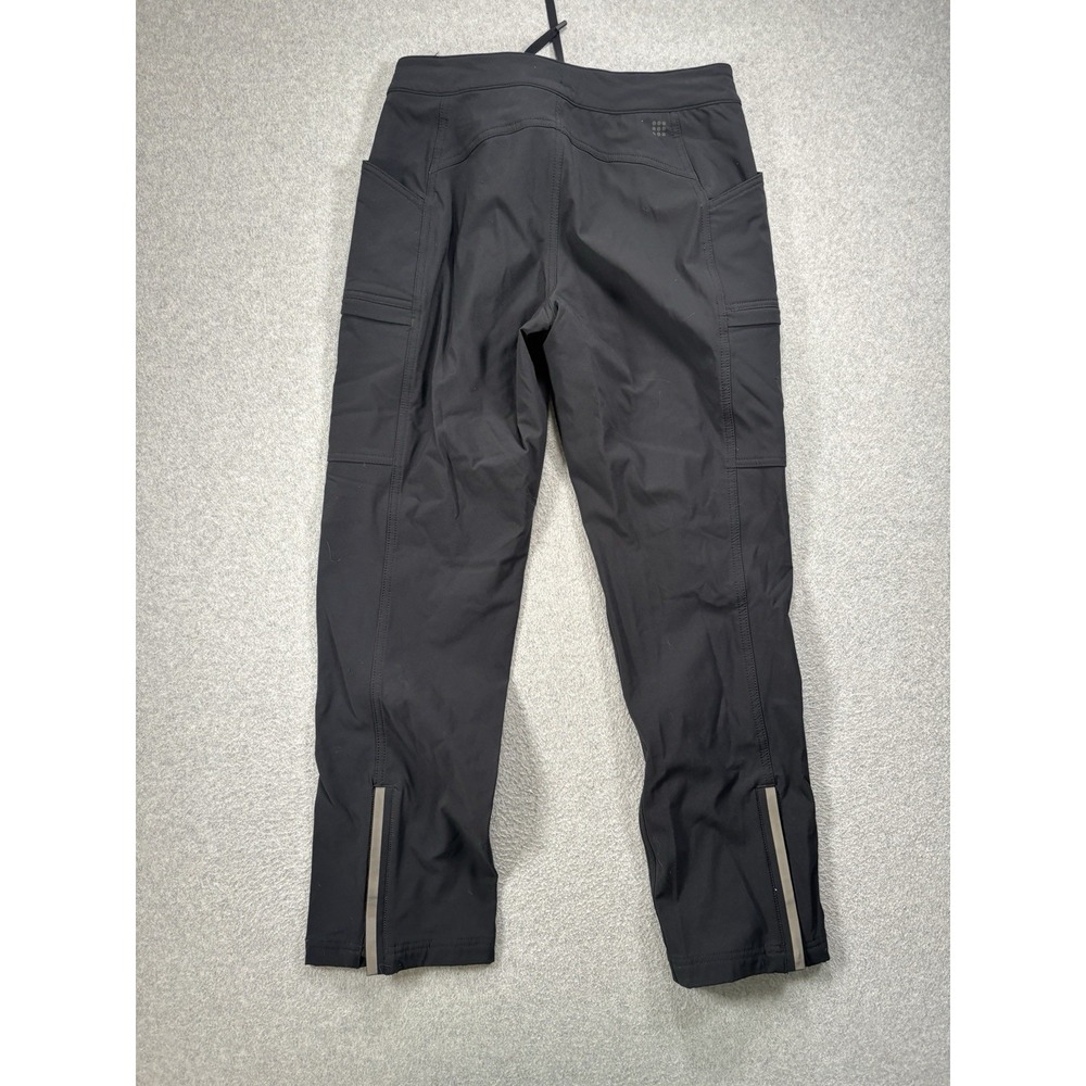 Title Nine Womens Size 10 Short Valkyrie Pants Black Outdoors Hiking Winter - Picture 3 of 16